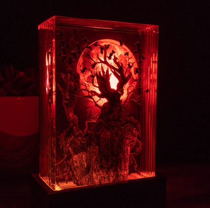 SinisterStitches™ Midnight Lamps